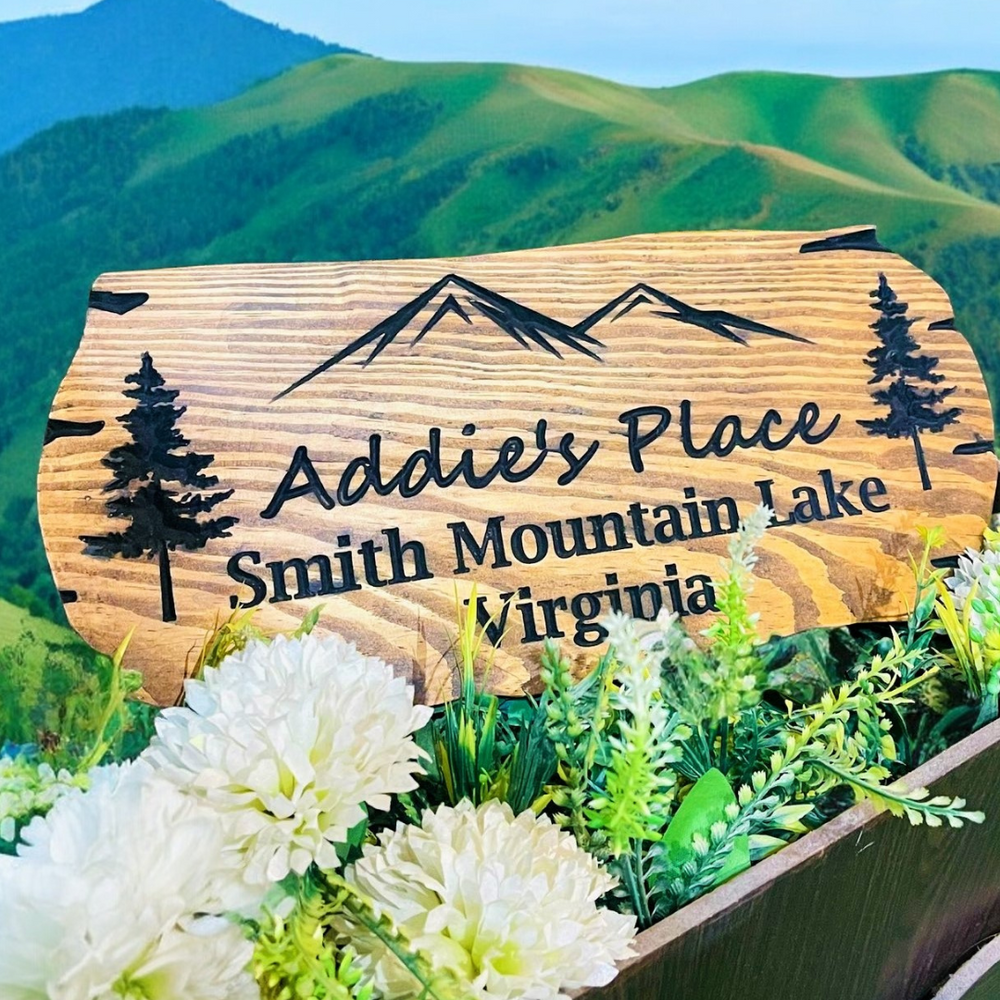 Wooden Business Sign and Name Plaque