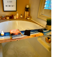 Handmade Resin Bath Tub Tray thumbnail