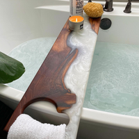 Handcrafted Resin Bath Bliss Tray thumbnail
