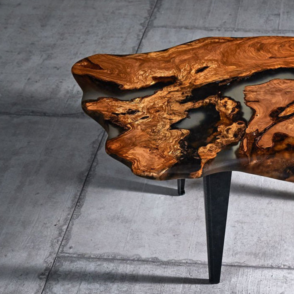 Epoxy Resin 3D Wood Table