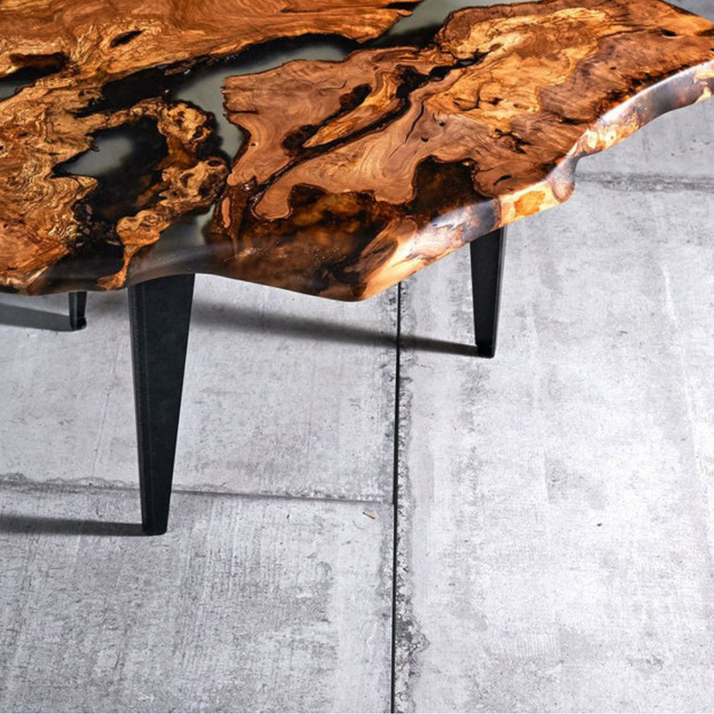 Epoxy Resin 3D Wood Table
