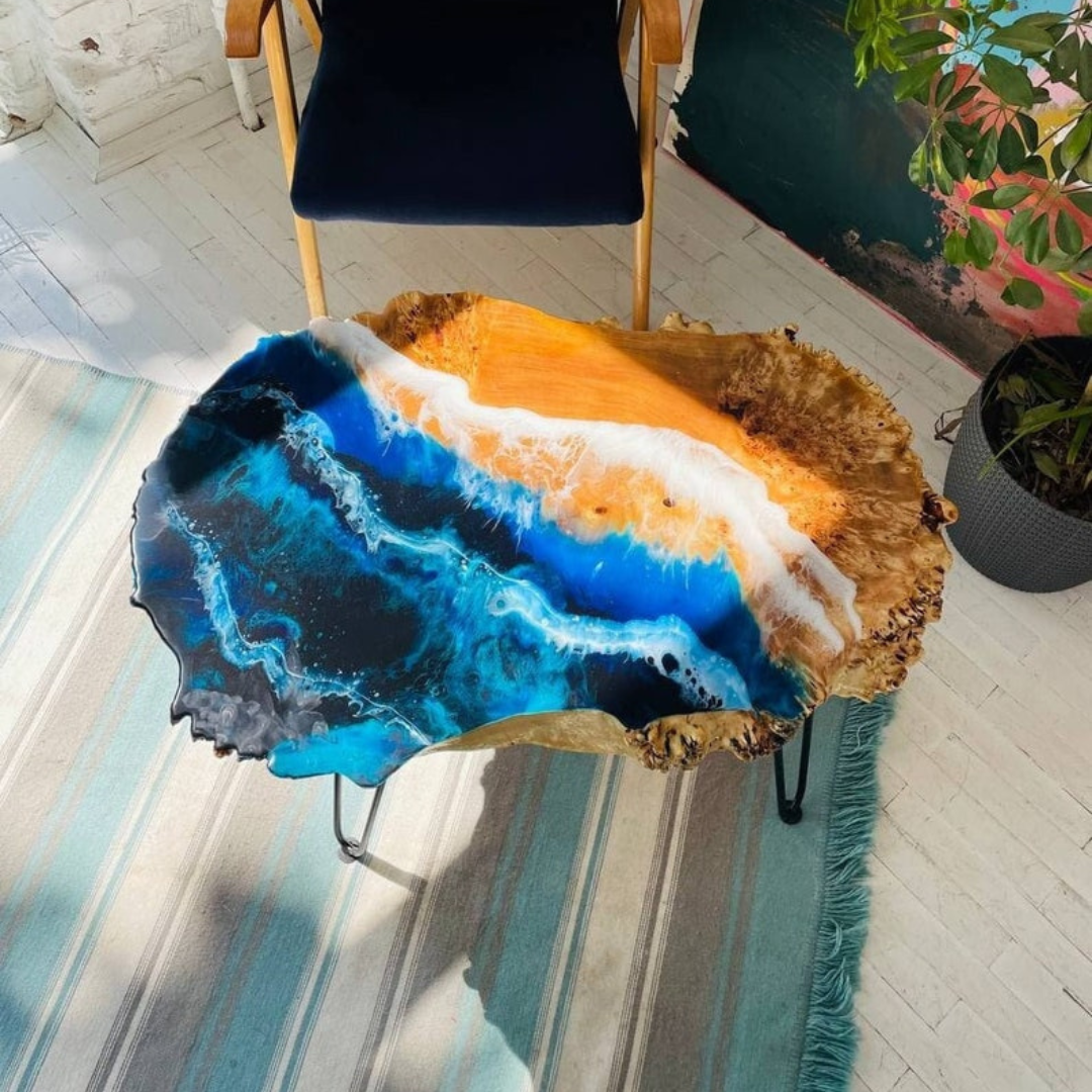 Handcrafted Rustic Side Table