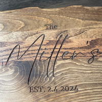 Personalized Wooden Serving Tray thumbnail