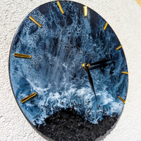 Epoxy Ocean Wall Clock thumbnail