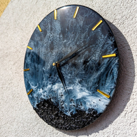 Epoxy Ocean Wall Clock thumbnail