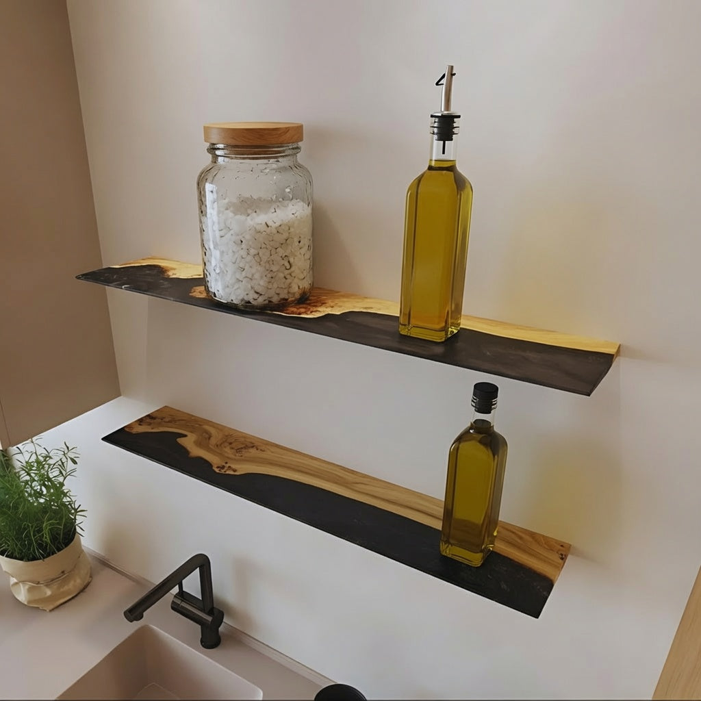 Artisan Resin Shelves