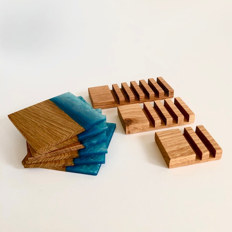 Personalized Epoxy Coasters