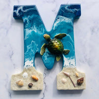 Epoxy Beach Theme Letter thumbnail