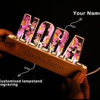 Custom Epoxy Letter Lamp thumbnail