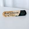 Epoxy Wood Office Desk Name Plate