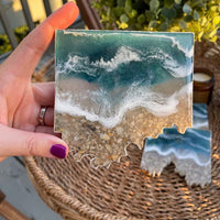 Ocean Resin Coaster Set thumbnail