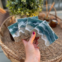 Ocean Resin Coaster Set thumbnail