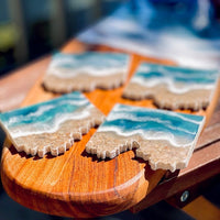 Ocean Resin Coaster Set thumbnail