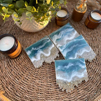 Ocean Resin Coaster Set thumbnail
