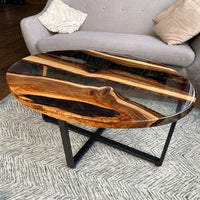 Transparent Epoxy Brilliance Table thumbnail