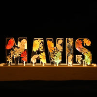 Custom Resin Letter Lamp thumbnail