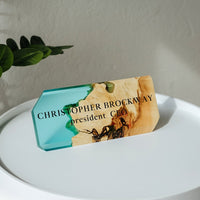 Custom Epoxy Desk Name Plate thumbnail