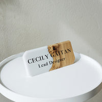 Custom Epoxy Desk Name Plate thumbnail