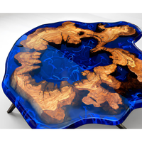 3D Wood and Epoxy Coffee Table thumbnail