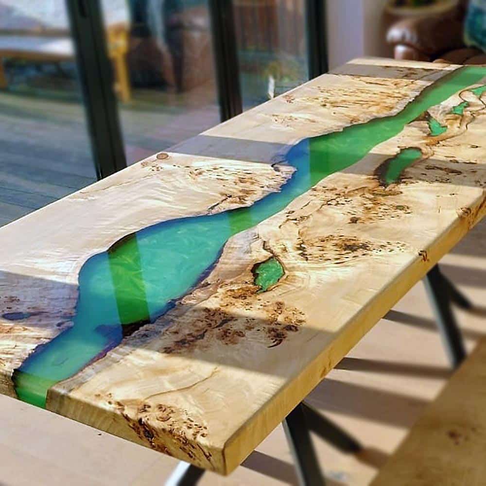 Epoxy wooden Table
