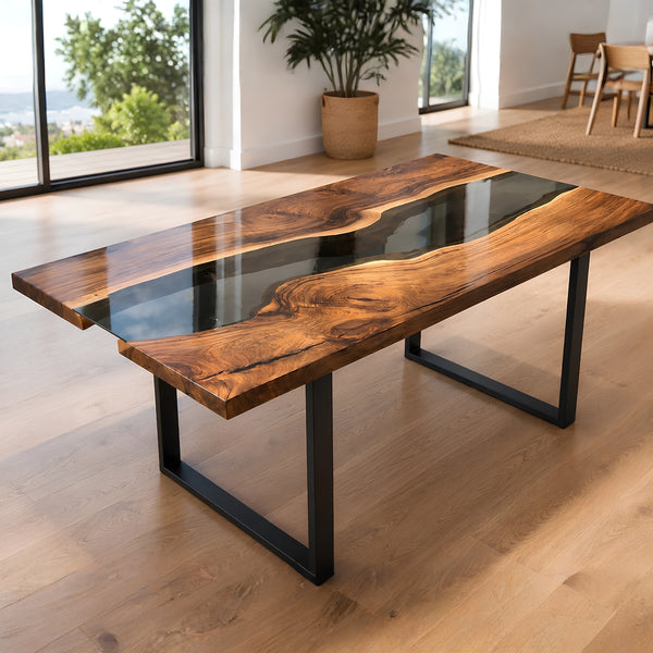 Epoxy Resin Dinning table