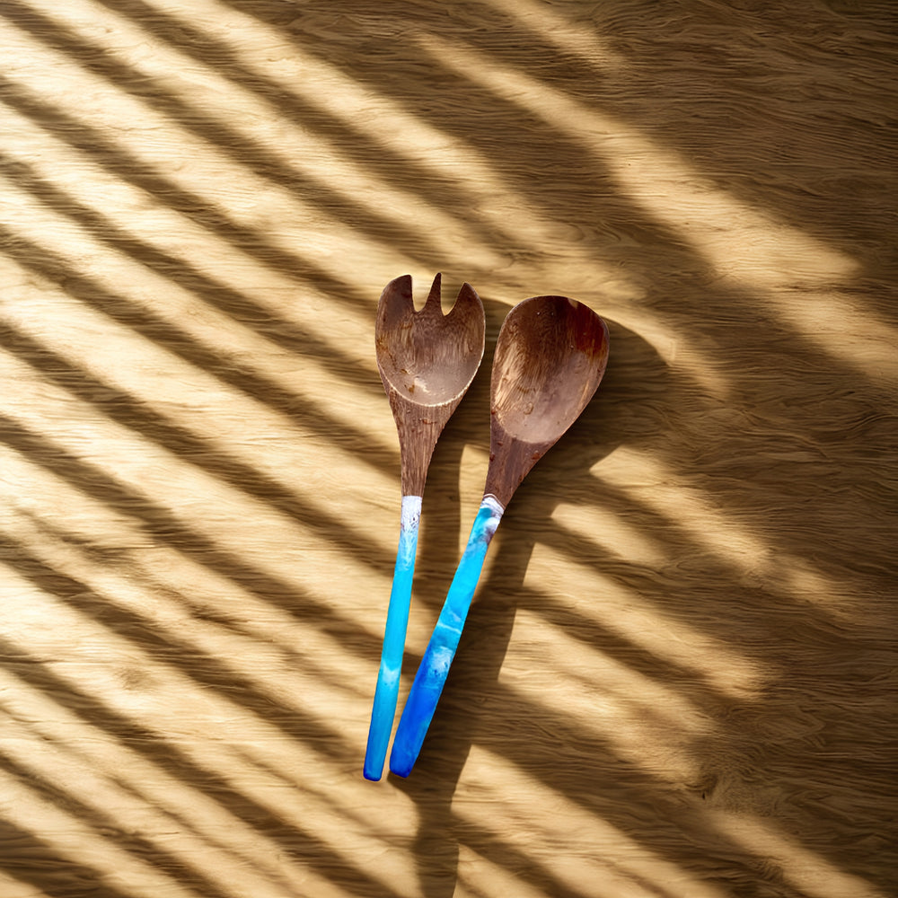 Ocean Epoxy Resin Spoons