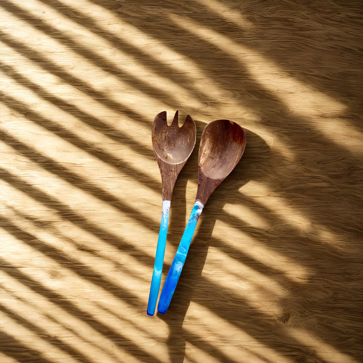 Ocean Epoxy Resin Spoons