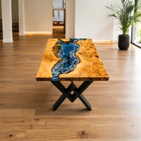 Wood and Epoxy dinning Tables thumbnail