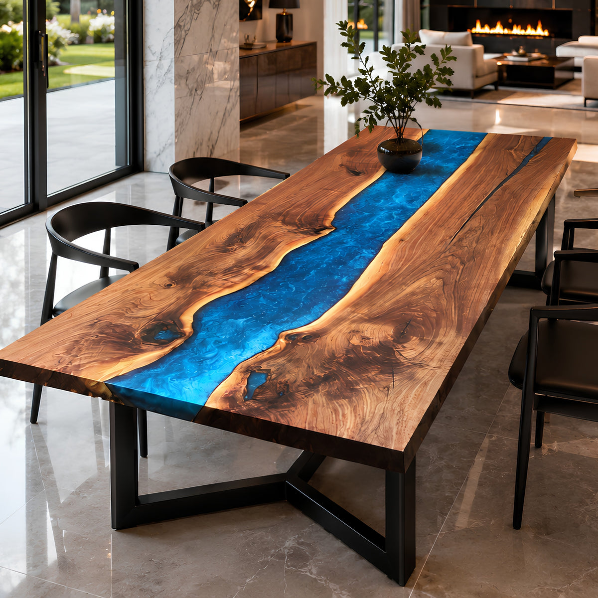 Black Walnut River Table