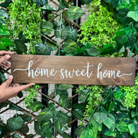 Home Sweet Home Wooden Sign thumbnail
